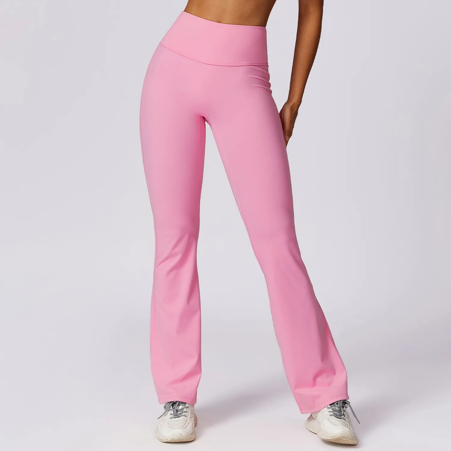 Workout Flare Leggings Yoga Pants Women High Waist Wide Leg Pants Women's Gym Fitness Sports Flared Pant Latin Dance Trousers ATFH