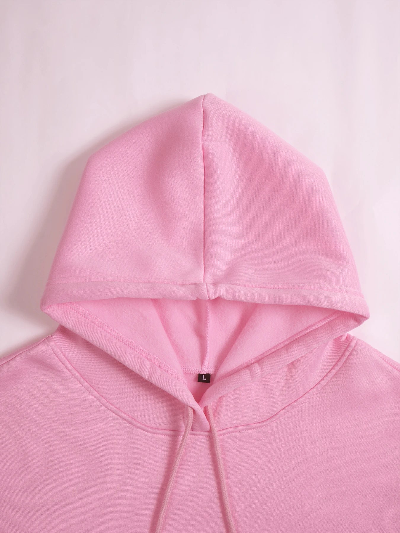 Women Drawstring Hoodie Jogger Pants 2 Piece Outfit Solid Kangaroo Pocket Sweatshirt Set Casual Loungewear Tracksuit