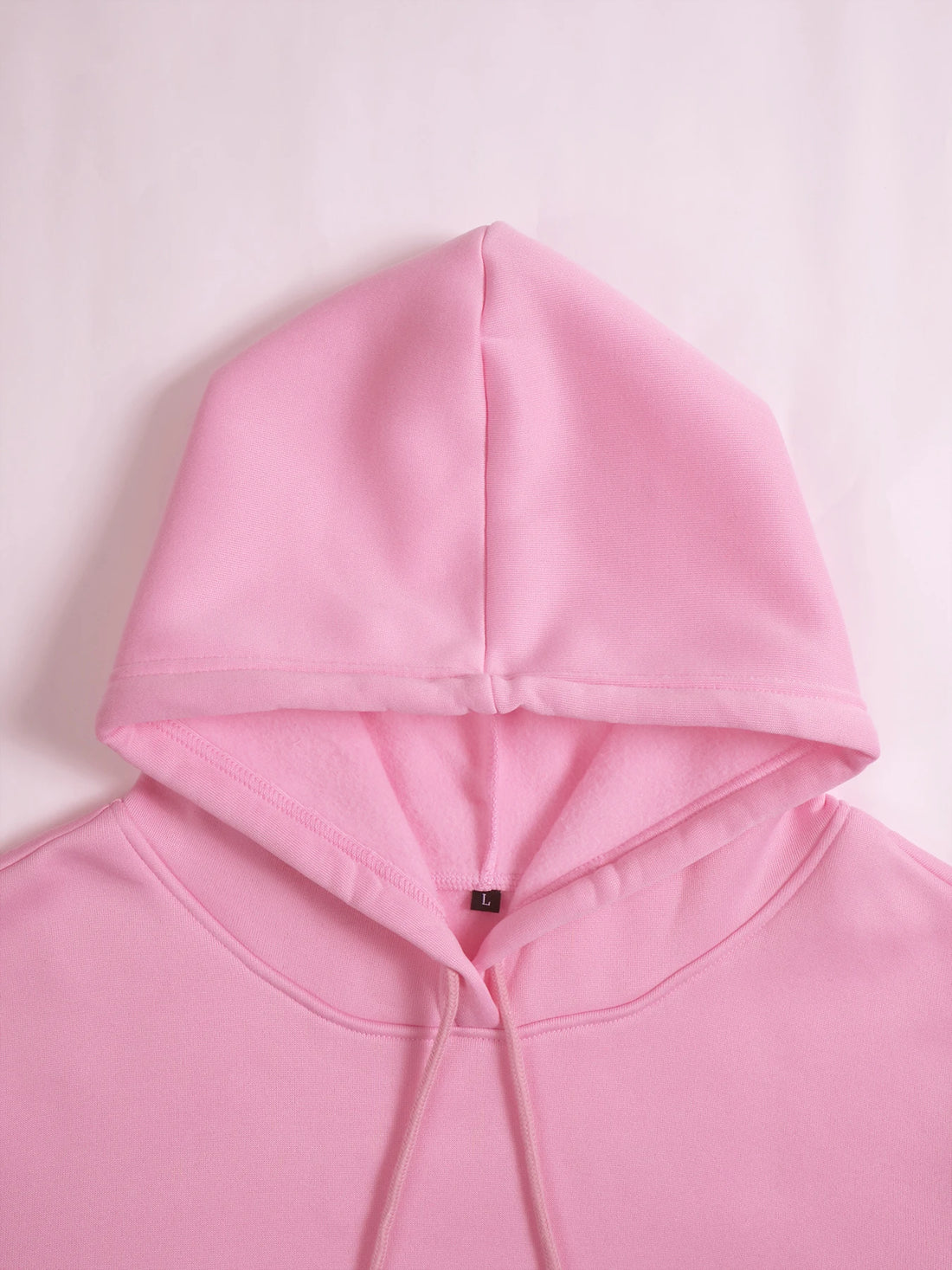 Women Drawstring Hoodie Jogger Pants 2 Piece Outfit Solid Kangaroo Pocket Sweatshirt Set Casual Loungewear Tracksuit