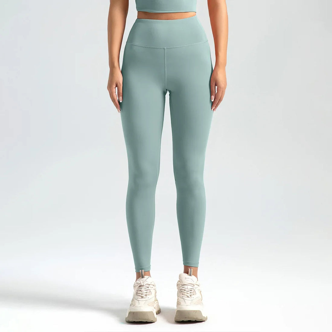 2025 New Sport Leggings for Women High Waist Yoga Leggings Soft Breathable Sports Tights Leggings Fitness Gym Elastic Pants Y2K - ATFH
