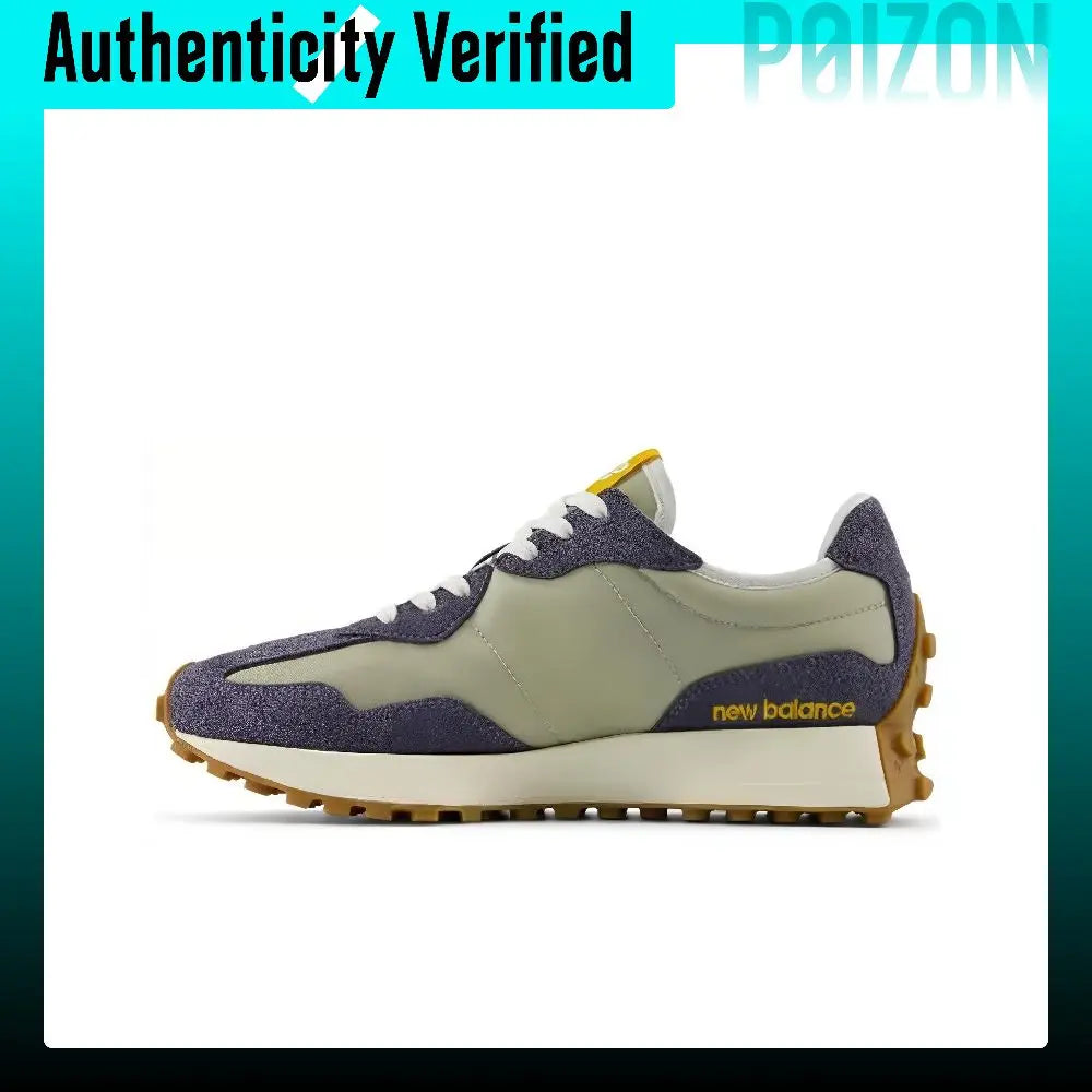 New Balance NB 327 Running Shoes Unisex Low-top Blue/Green U327SD