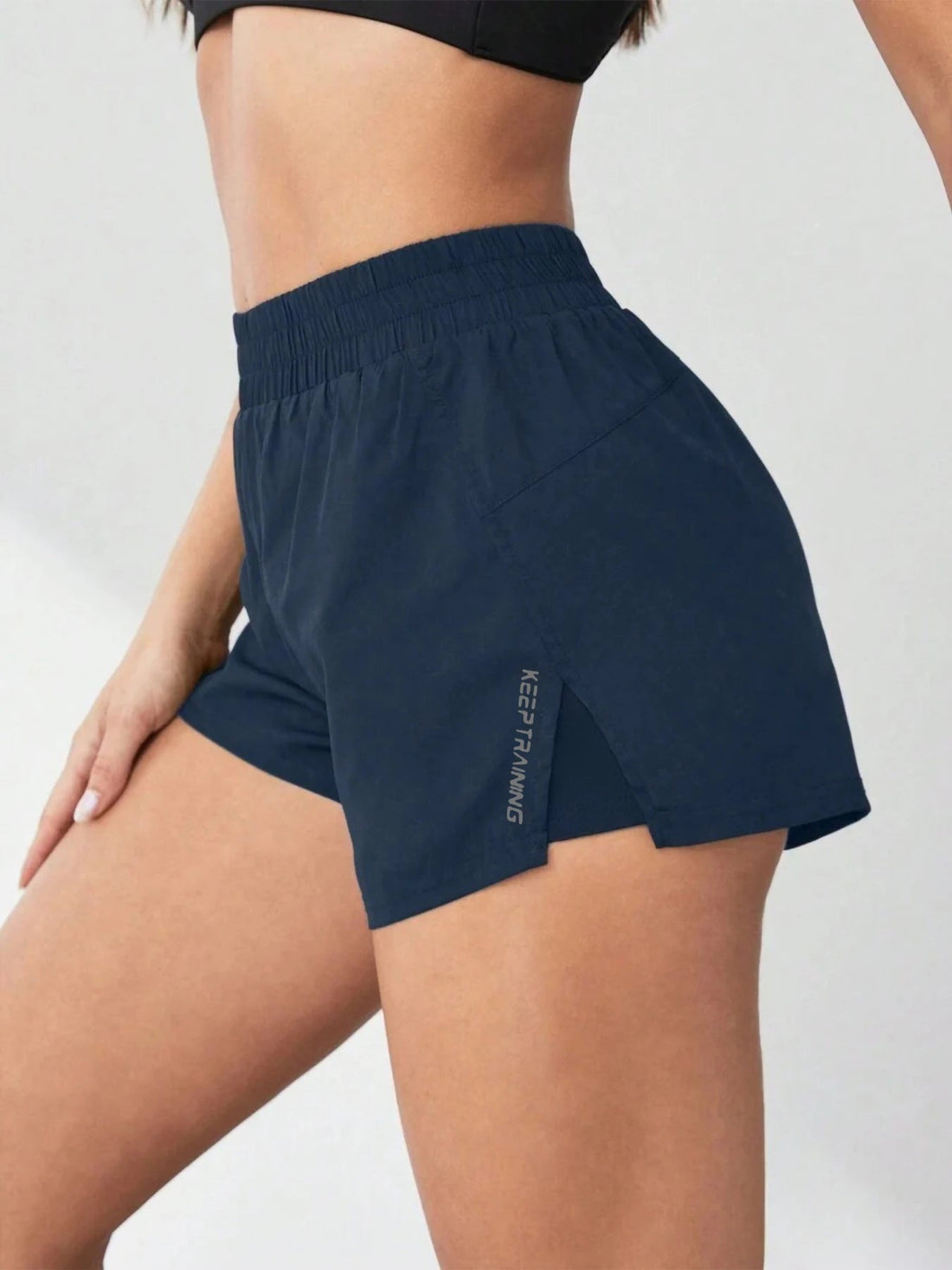 2026 New Style Faux Two-Piece Anti-Exposure Yoga Shorts Sports Shorts Running Fitness Tennis Casual Basic Sports Pants Women's Tahsi Fashion House