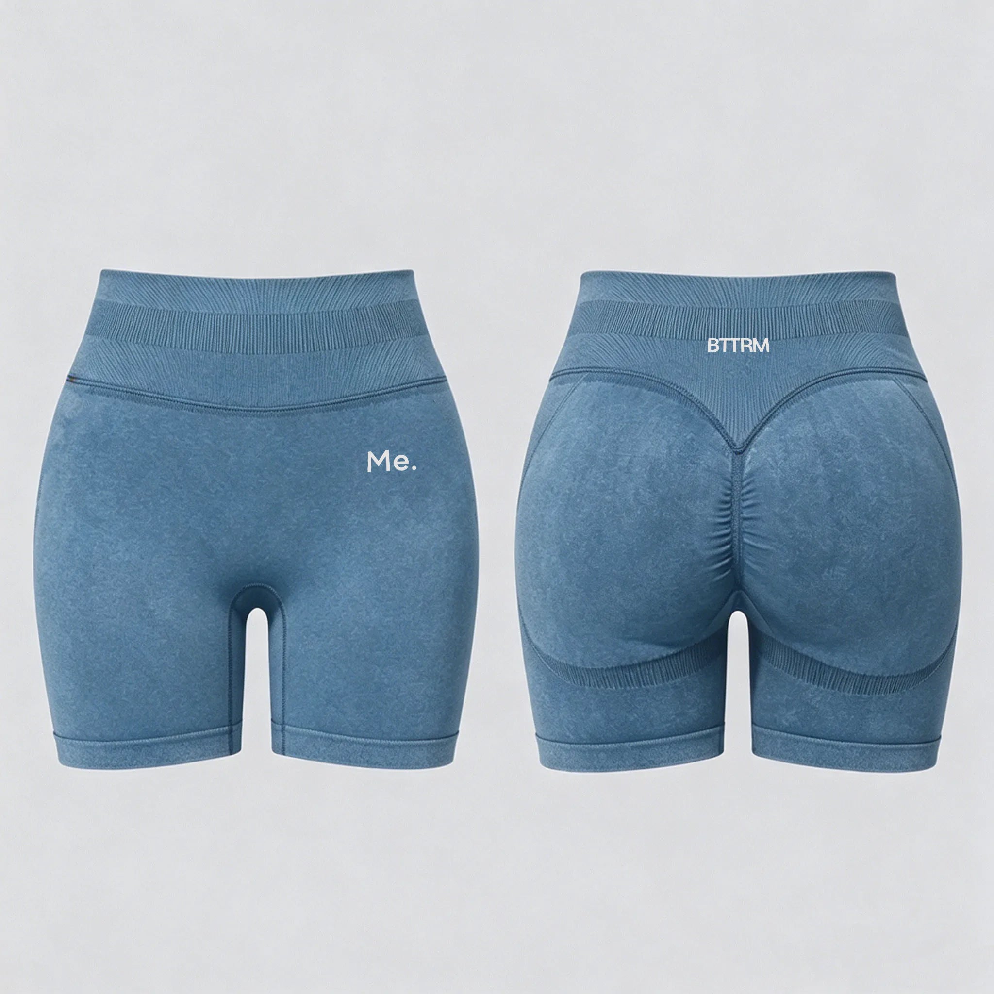 BetterMe High Waist Yoga Shorts Women Sand Washed Yoga Shorts Workout Shorts Fitness Yoga Lift Butt Fitness Yoga Gym Running Sho