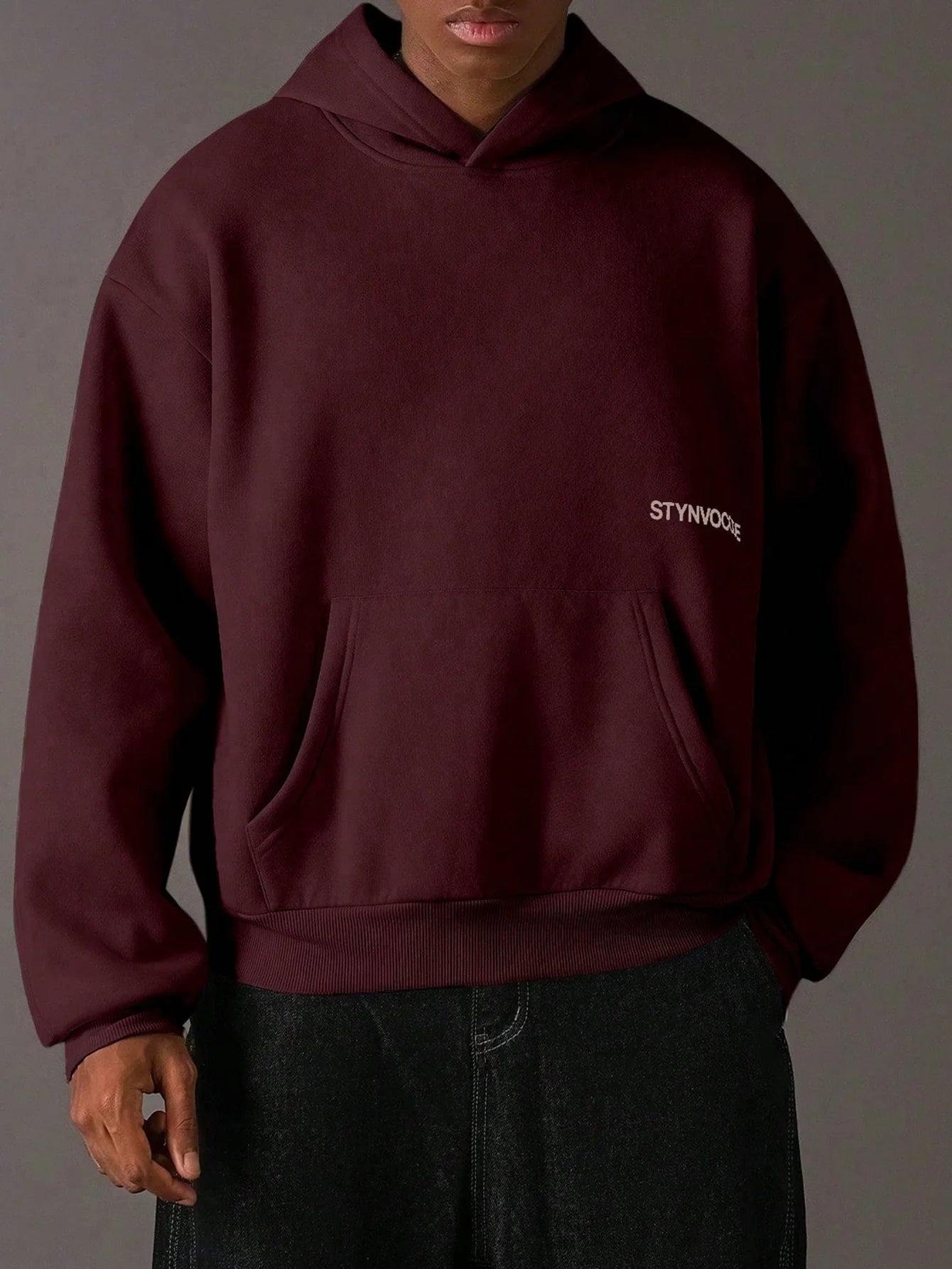 Men's & Women's Hoodie Back Wrap Around Large Letter Print Y2K Streetwear Oversized Casual Pullover Sweatshirt S‑2XL