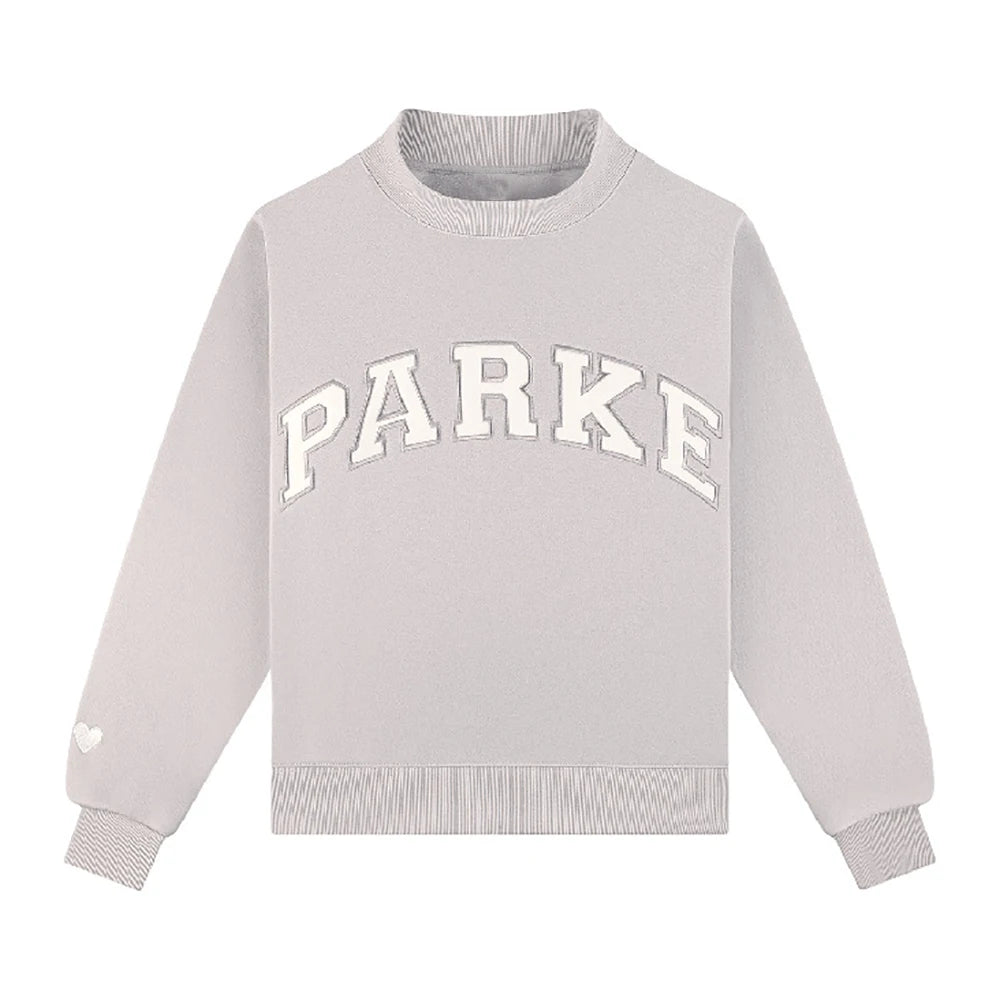 Rowan AAPK-Y046-3 Women O-Neck Long Sleeve Female Pullover Love Letter Embroidery Sweatshirts Vintage Casual Sports Lady Top - ATFH