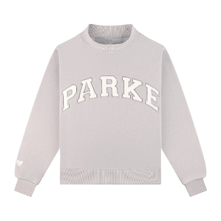 Rowan AAPK-Y046-3 Women O-Neck Long Sleeve Female Pullover Love Letter Embroidery Sweatshirts Vintage Casual Sports Lady Top - ATFH