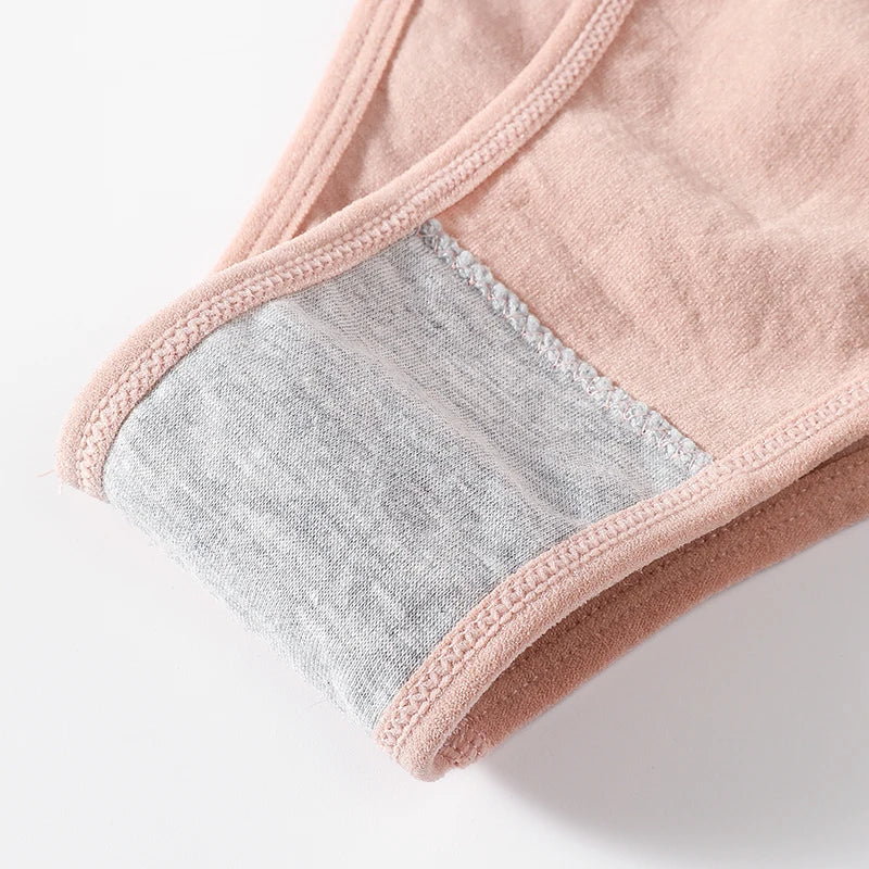 3Pcs/Set Women High Cut Brazilian Panties High Rise Seamless Underwear Soft Stretch Sports Soft Briefs Ladies Sexy Lingerie M-L