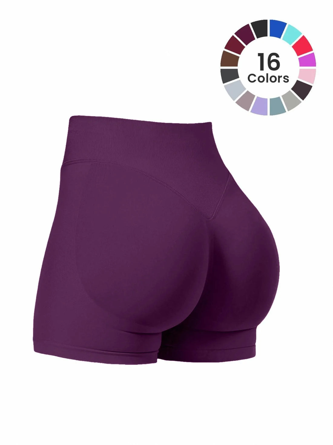 Women's High-Waisted Seamless Fitness Shorts: Tummy Control Compression, Butt-Lifting, High-Elastic Breathable, for YOGA