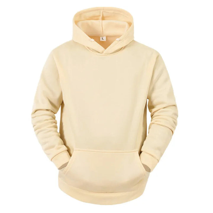 Sudadera con capucha de Color sólido para hombre conjunto de dos piezas con pantalones para correr ropa deportiva informal para ATFH