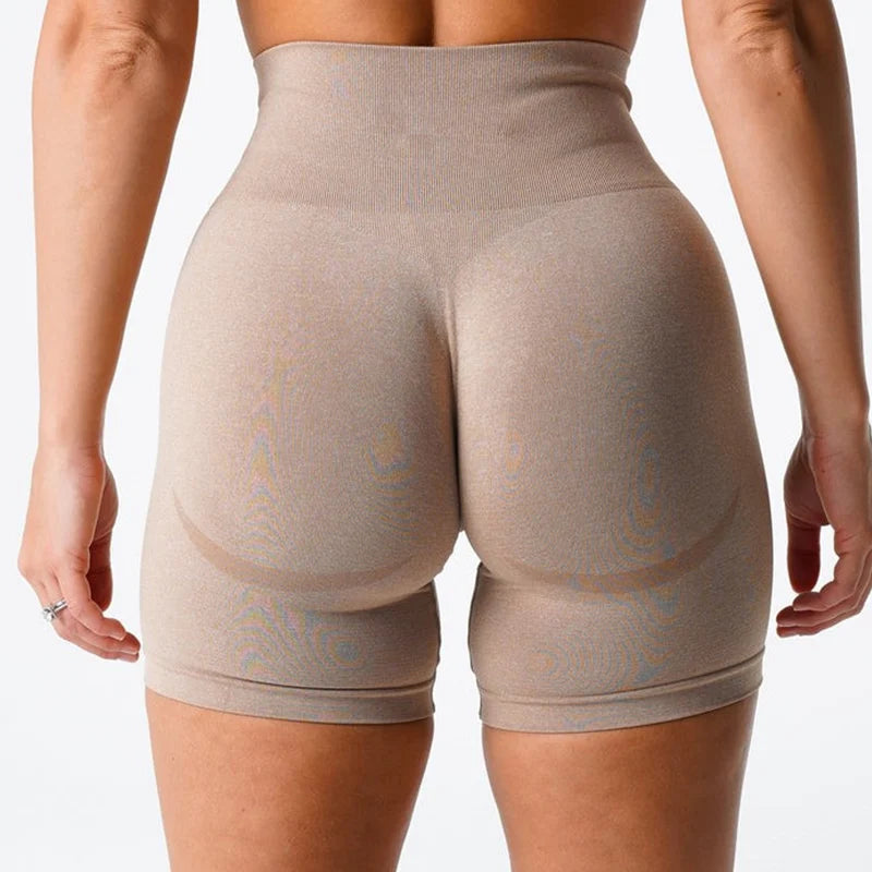 Push Up Yoga Shorts Spandex Solid Seamless Shorts Soft Workout Clothes For Women Tights Fitness Outfits Yoga Pants Gym Wear Tahsi Fashion House