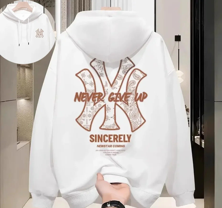 2026 Couple Collection - New Men's Hoodie for Autumn_Winter - American Retro Style