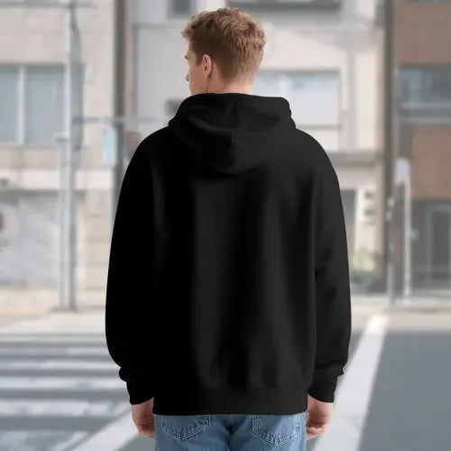 Unisex Alien and Bigfoot Campfire UFO Hoodie - Mysterious Creature Themed Sweater, Soft Breathable Cotton Blend Pullover with Kangaroo Pocket for Camping, Race Day and Mysterious Zoology Lovers (Black), Size S-XXXL, Lightweig
