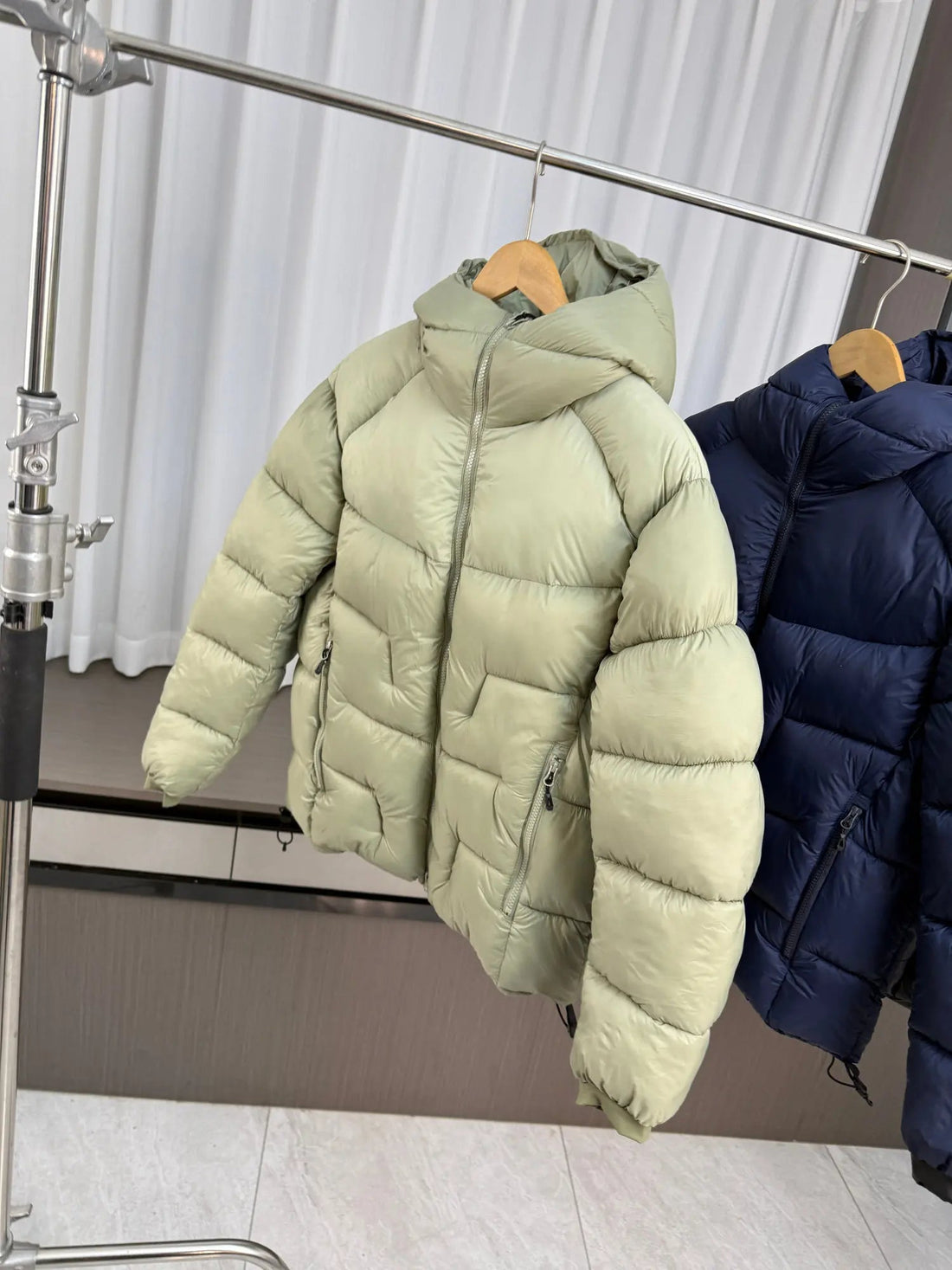 Lightweight padded jackets Outdoor Mountaineering Thickened Cotton-padded Clothes men's down coats and parkas tops ATFH