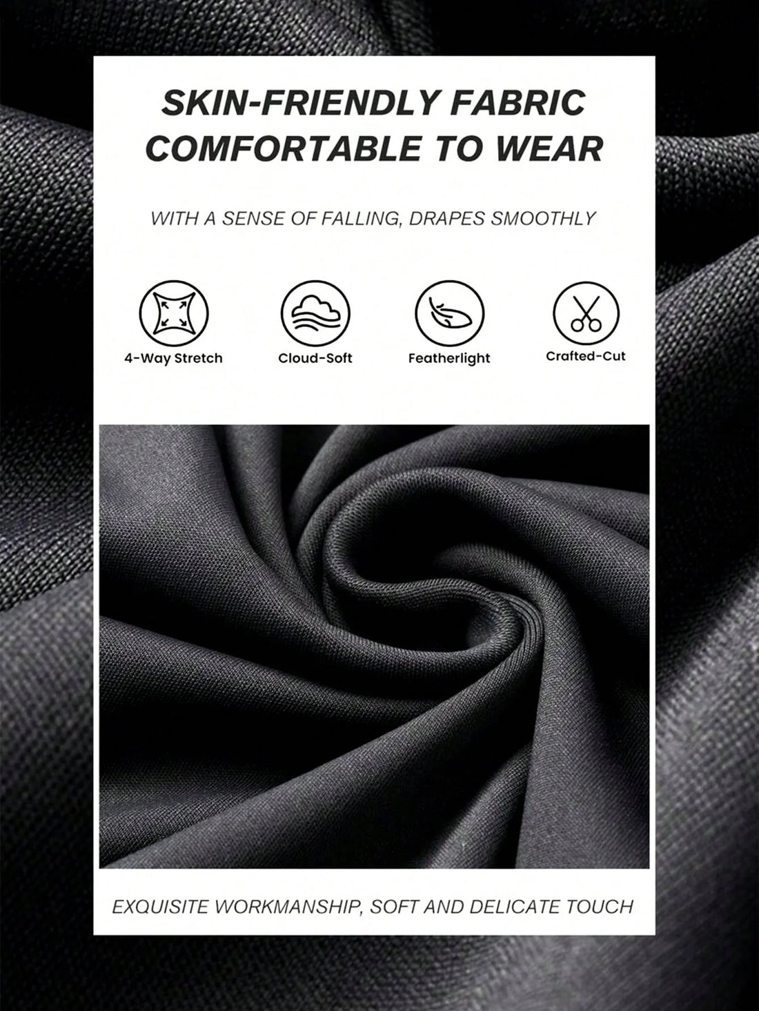 Women's Black High Waist Wide Leg Pants Tummy Control Compression Fit High Stretch Yoga Casual Daily Workout Trousers