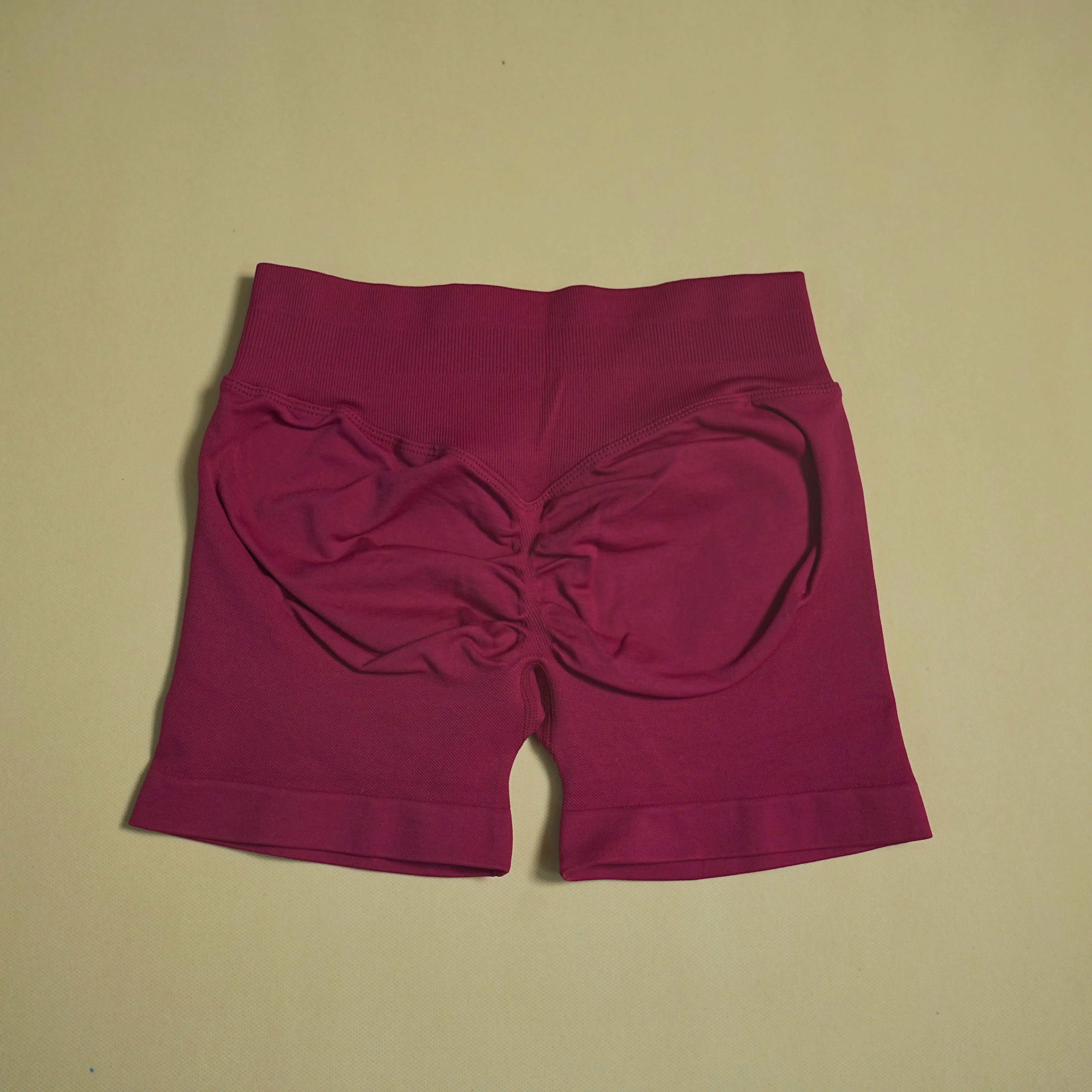 DFDK Women High Rise Scrunch Booty Shorts Seamless Push Up Shaping Squat Proof Anti Rolling Fitness Gym Athletic Running Yoga