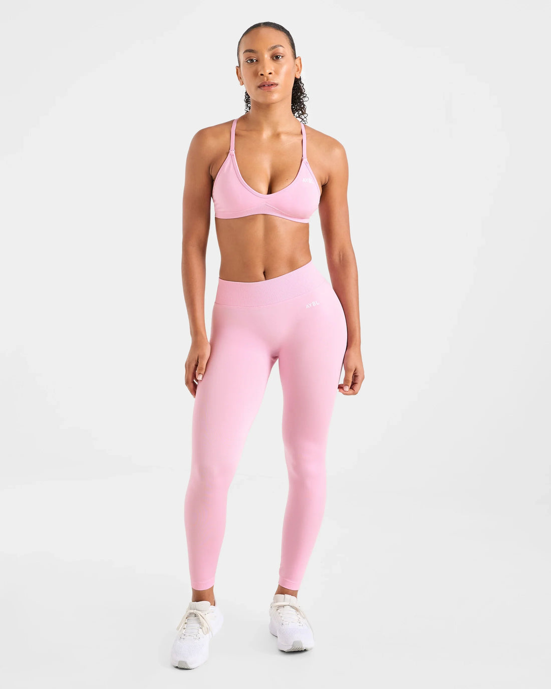 2 Pieces Adapt Seamless Strappy Sports Bra Leggings Set Yoga Fitness Set Women Workout Running Sports Leggings Gym Suit - ATFH