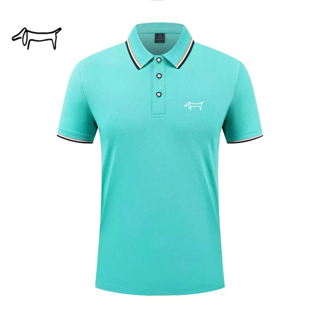 Summer New Polo Shirt Man,Light Luxury Brand Shirts,Fashion Short Sleeve Tops,Golf Wear Sports T Shirt,Men's Women Clothes