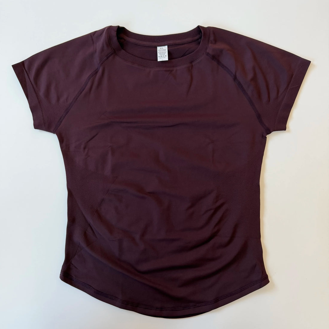 Yoga Short Sleeve Top Women Workout Gym Crop Top Light Weight Yoga Top Workout Shirt Longline Sports Stretchy Shirts - ATFH