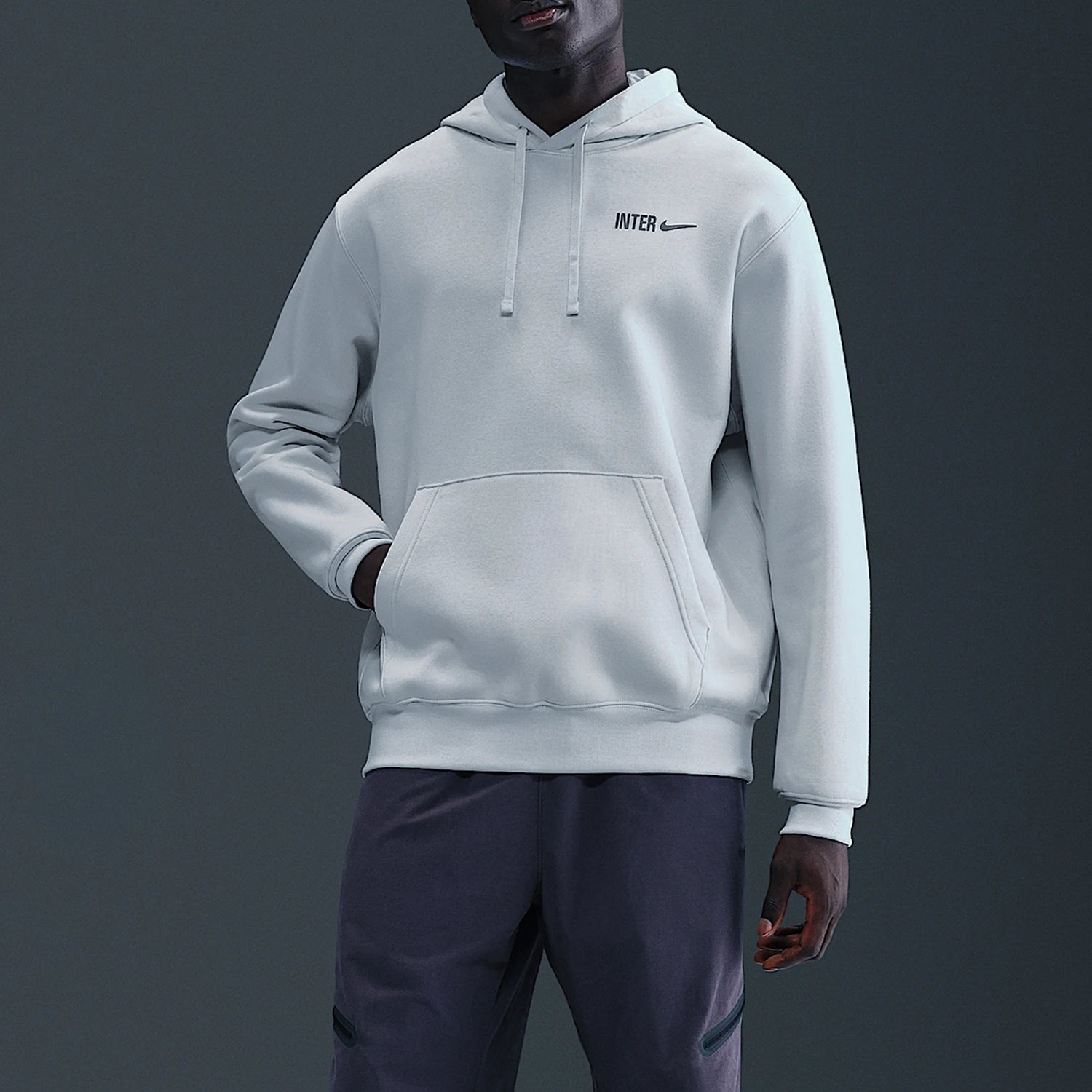 Nike genuine autumn men's hooded knitted pullover sweatshirt HM2874-085 - ATFH