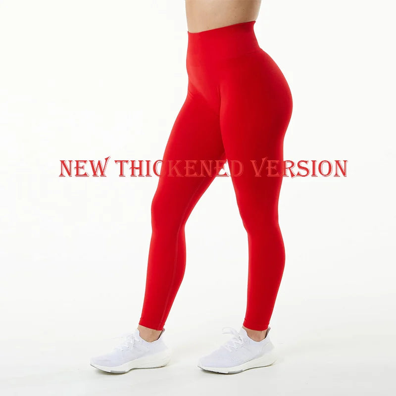 Scrunch Butt Sports Pants Seamless Gym Running Quick Dry Pants Sport Hip Lifting Yoga High Waist Yoga Pants Leggings Activewear - ATFH