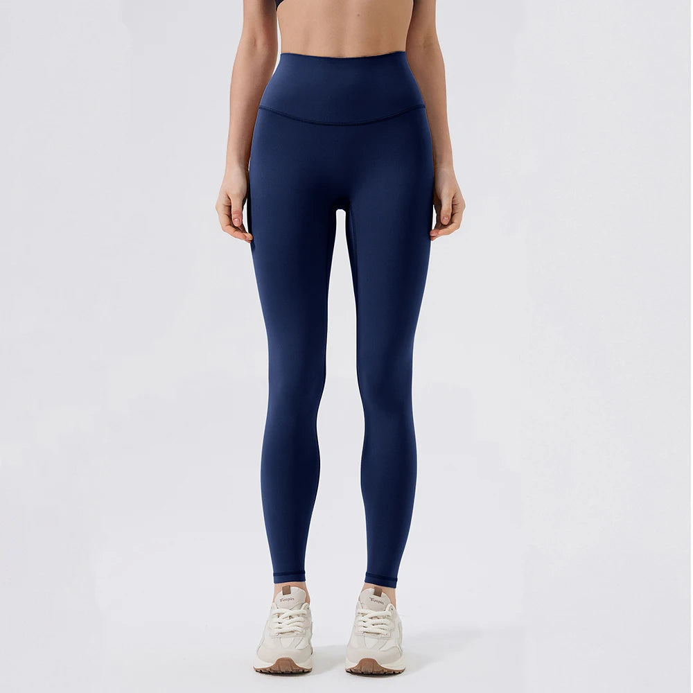 Women Back Waist Pocket High Waist Yoga Legging Women Sport Cropped Pants Butter Athletic Gym Comprehensive Training Jog - ATFH