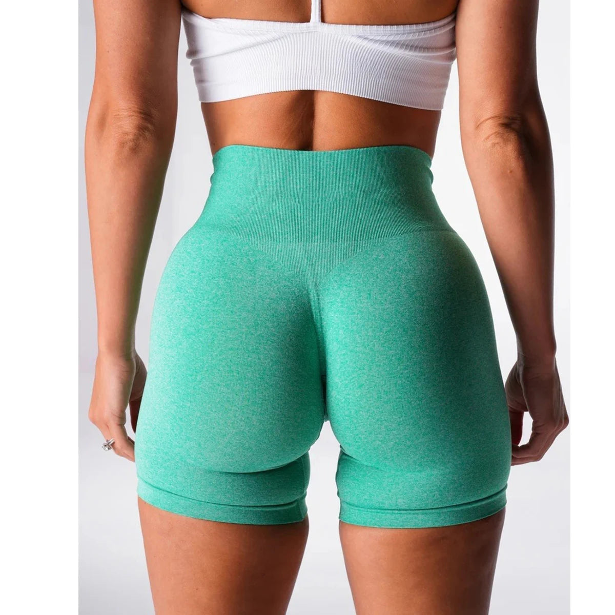 Pro Spandex Shorts Woman Fitness Elastic nv navigation Sports Running Yoga pants  tight pants cycling shark pants Tahsi Fashion House