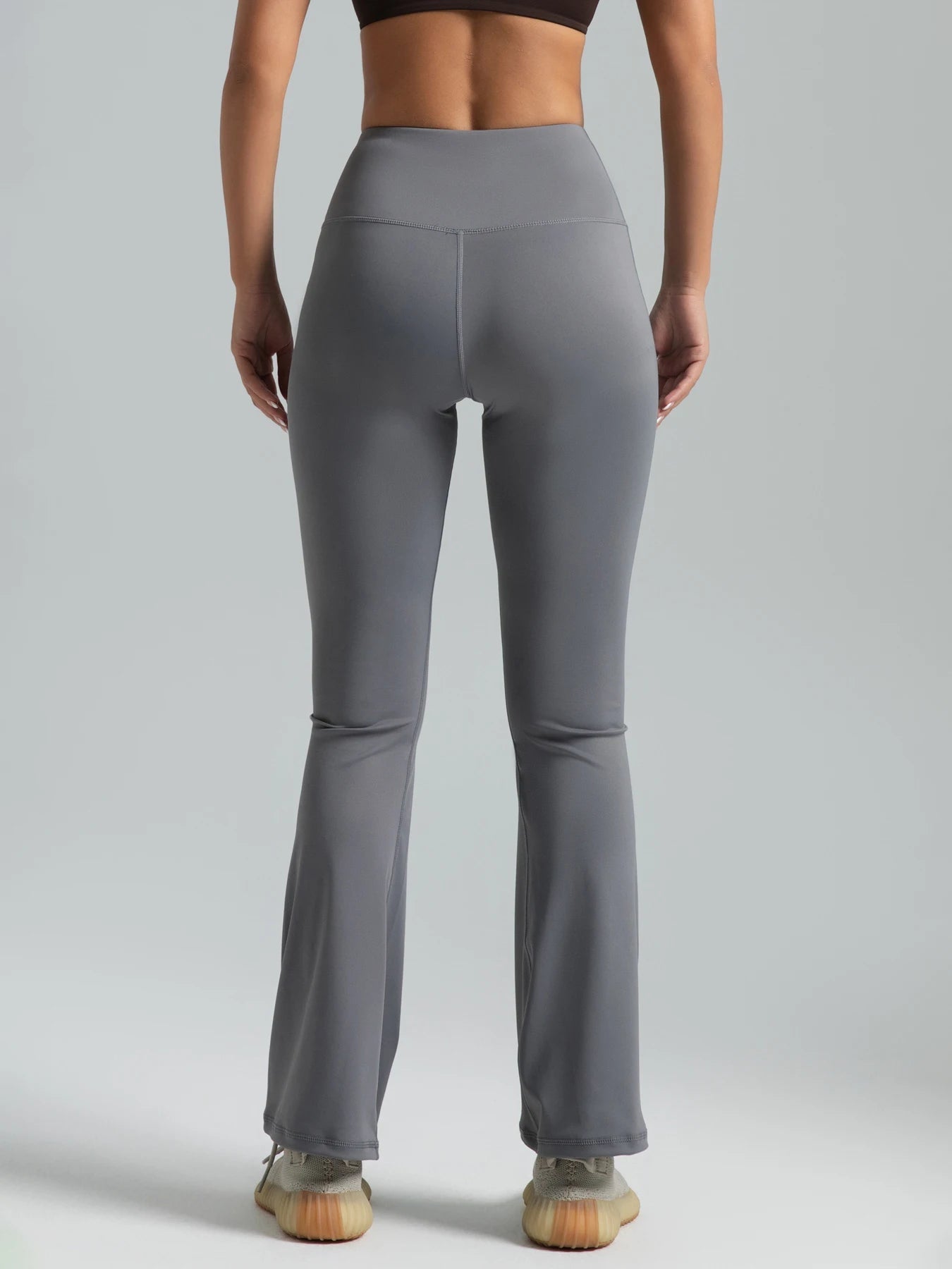 Women's High Waisted Bootcut Yoga Pants - Flared Leggings for Workout and Casual Wear - Comfortable and Stylish Activewear ATFH