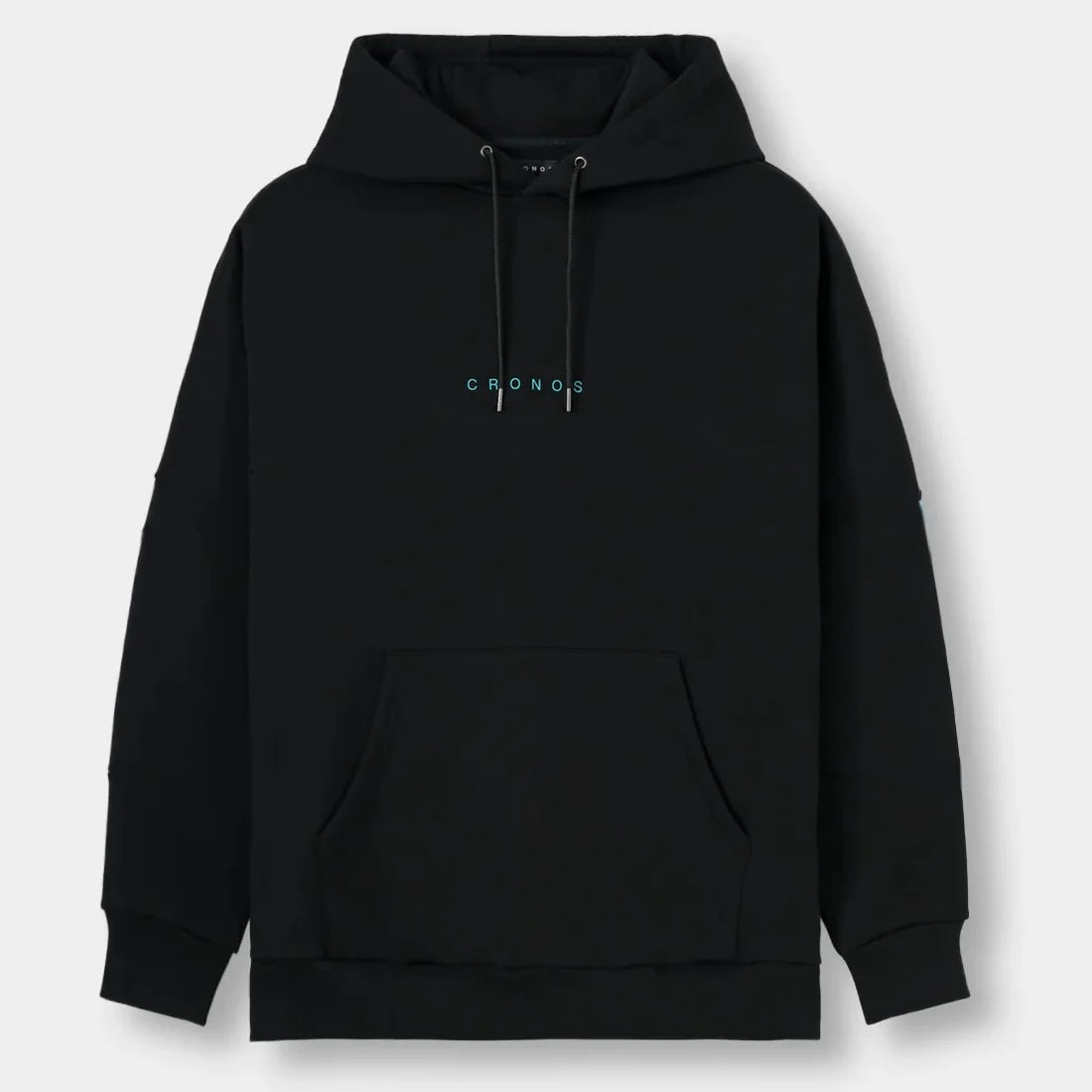 Men's Oversized Hoodie "CRONOS" Graphic Streetwear Sweatshirt Casual Long Sleeve Pullover Hip Hop Fashion Hooded Top for Male - ATFH