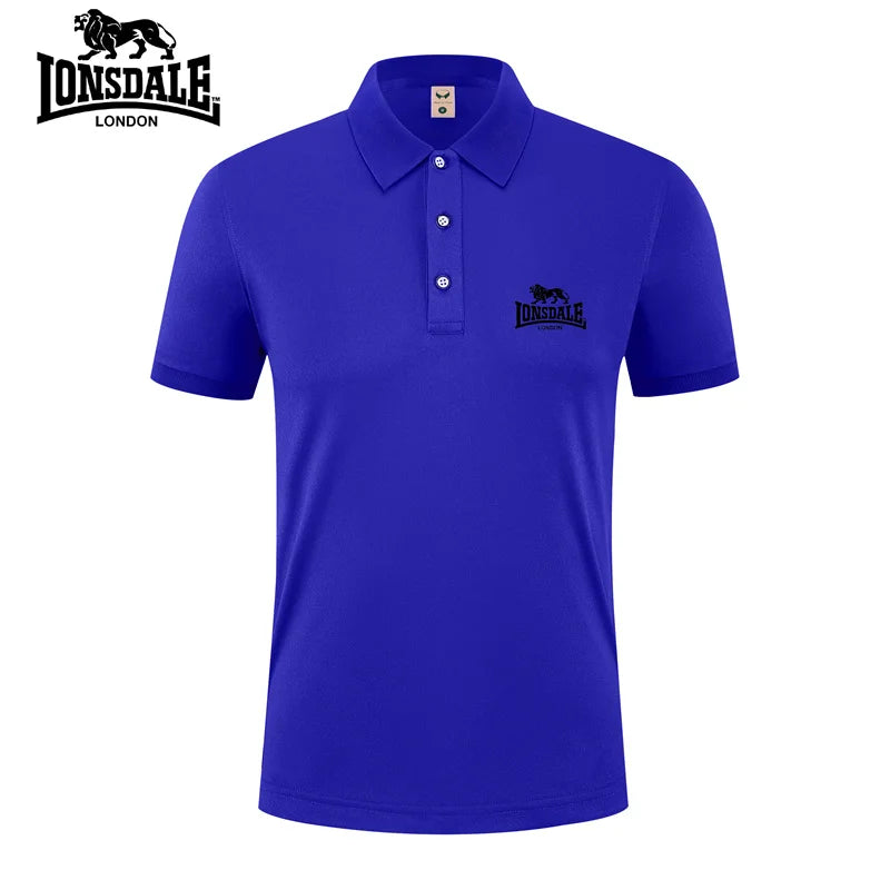 Men's Golf Polo Shirt 2026 New Summer Casual Breathable Short Sleeve Collar Business Shirt Golf Men's Top