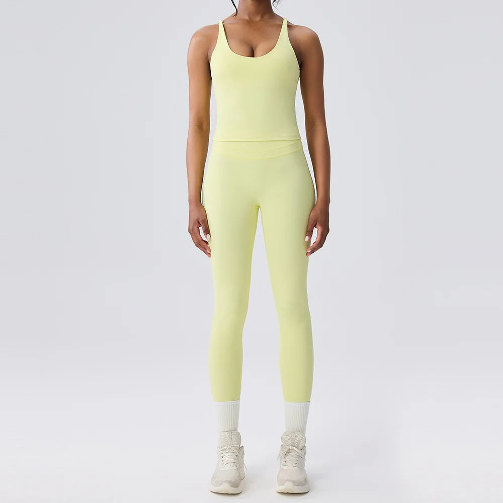 BIANHUI Women's Two Pieces Set Women Bra Shorts High Waist Quick Dry Running Fitness Sports Women's Tracksuit Female Clothing - ATFH