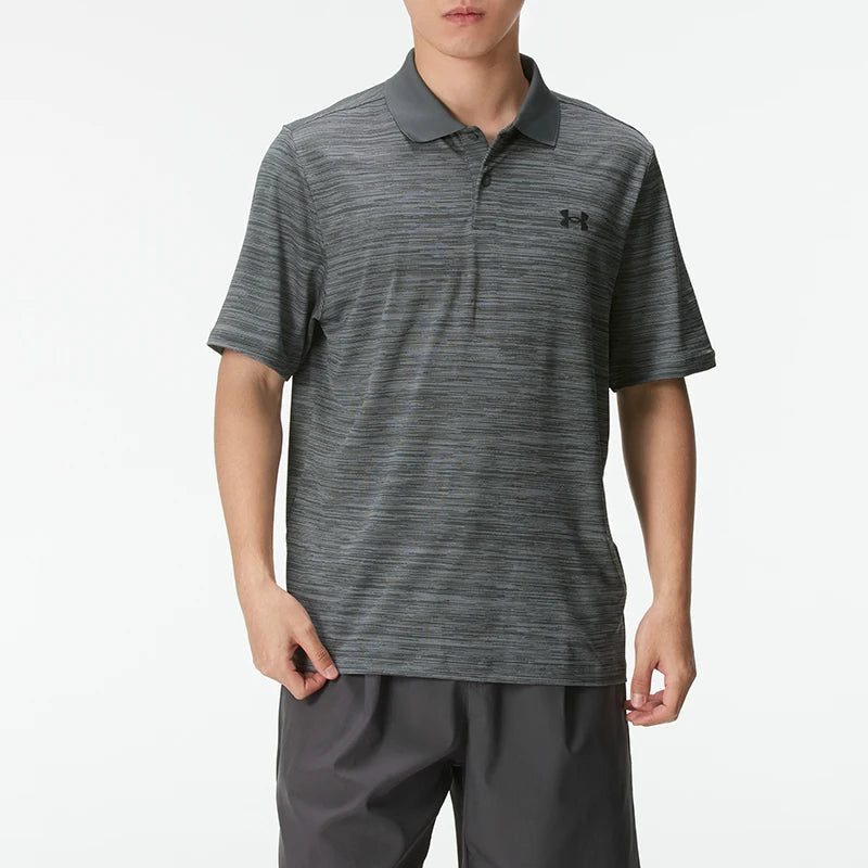 Under Armour Men's Tops, Sportswear, Comfortable, Breathable, Casual Polo Shirts, Fitness Running T-Shirts 1377374-012