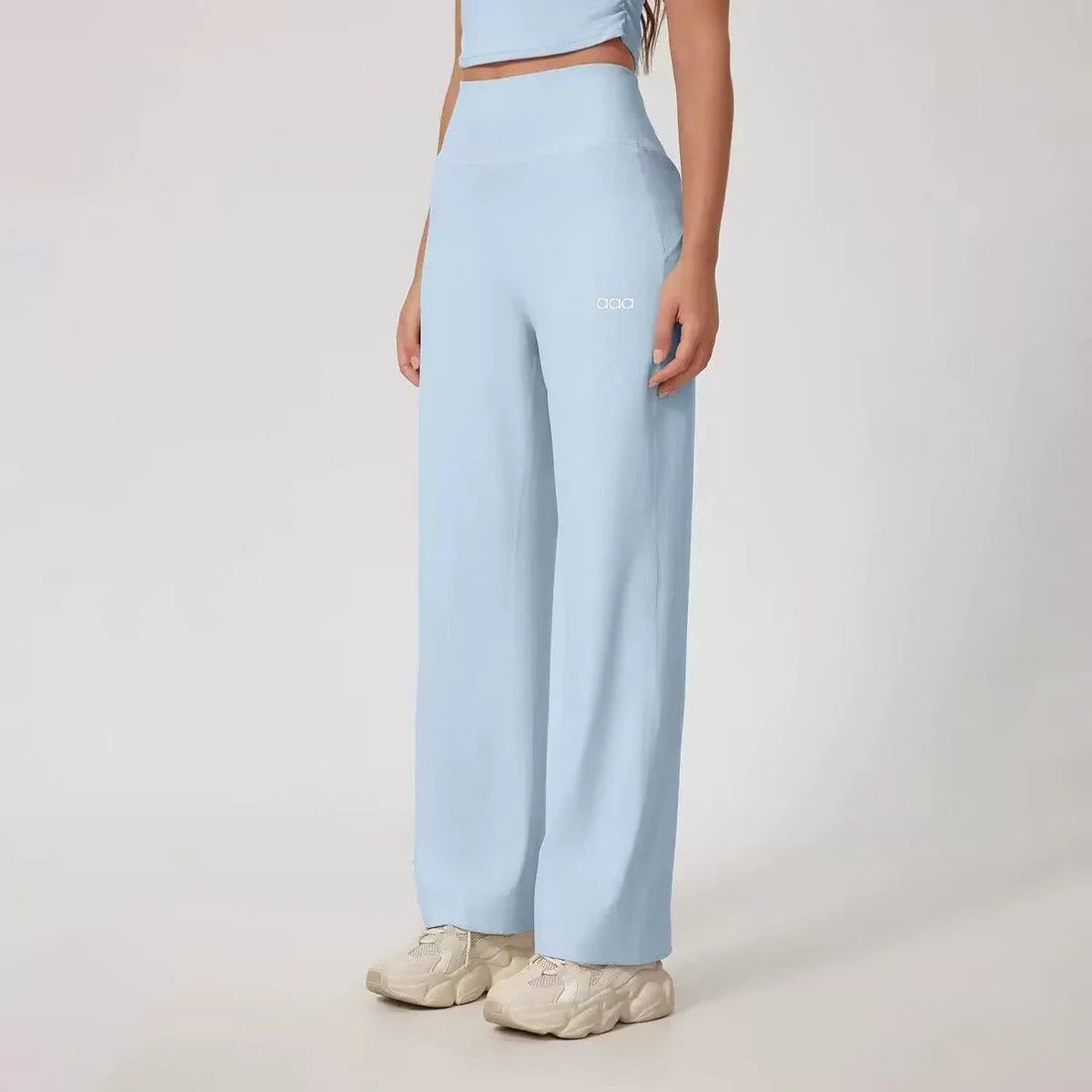 2026 Women's Four Seasons Leisure Sports Loose High Waist Wide Leg Yoga Fitness Quick Drying Pants