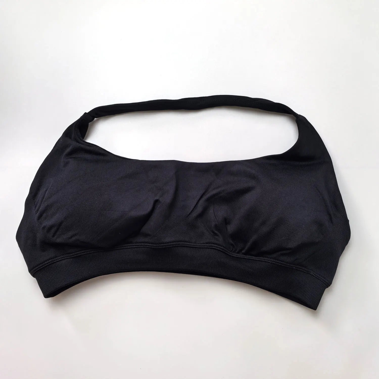 NCLAGEN Impact Sports Bra Women Seamless Halter Top High Support Push-up Open Back Gym wear Fitness Yoga Workout underwear - ATFH