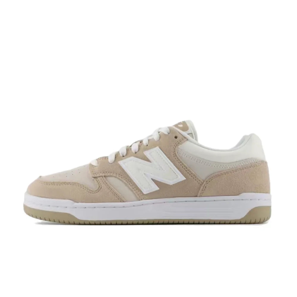 New Balance NB 480 Suede: Versatile, Comfortable, Non-Slip, and Durable Sneakers for Men and Women, Khaki, BB480LEA