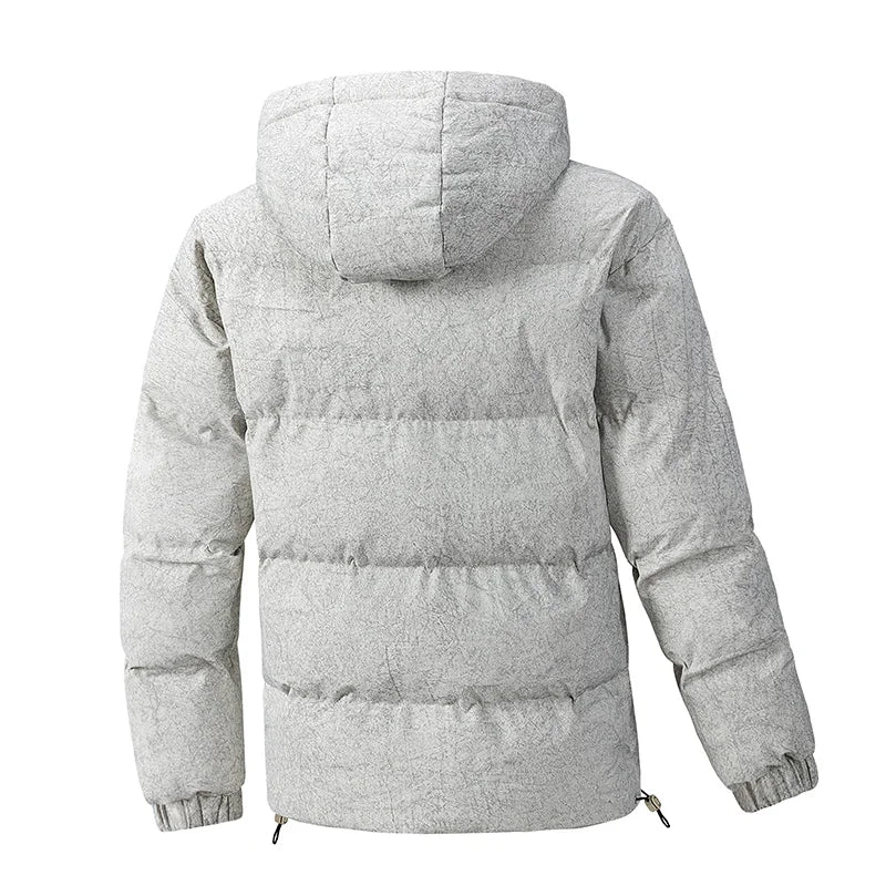 2025 Men's winter coat men high quality fashion Warm hooded Jacket Casual thicken Parkas Male winter coat Male full size M-5XL