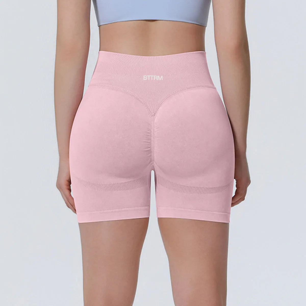 BetterMe High Waist Yoga Shorts Women Sand Washed Yoga Shorts Workout Shorts Fitness Yoga Lift Butt Fitness Yoga Gym Running Sho