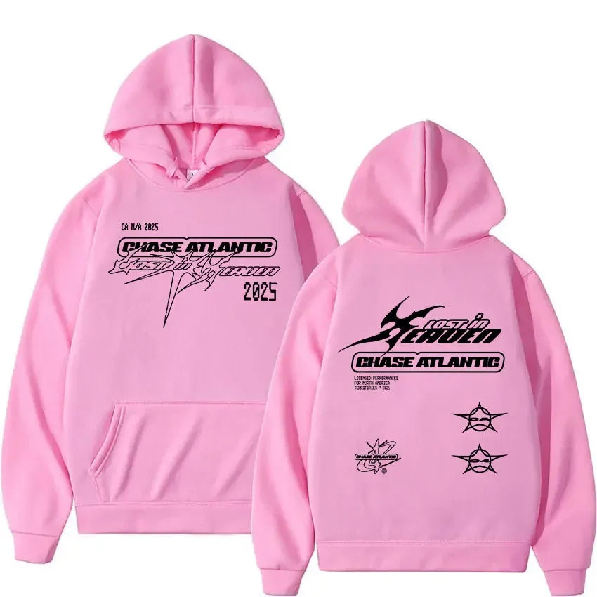 Chase Atlantic Lost in Europe and the UK Tour album Men's hoodie and hoodie Harajuku Fashion high-quality casual hoodie
