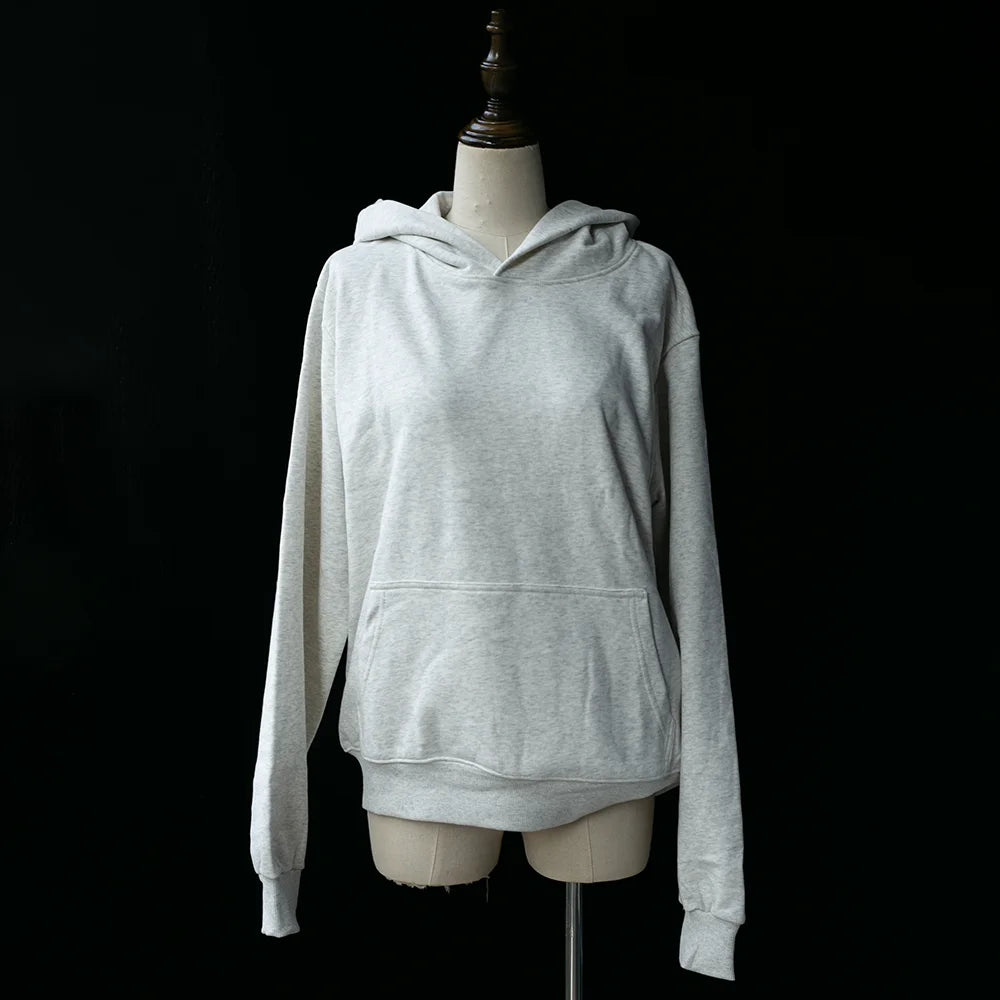 Rowan BBLM007 Long Sleeve Female Hoodie Sweatshirt Letter Graphic Print Top Women Vintage Casual Lady Pullover