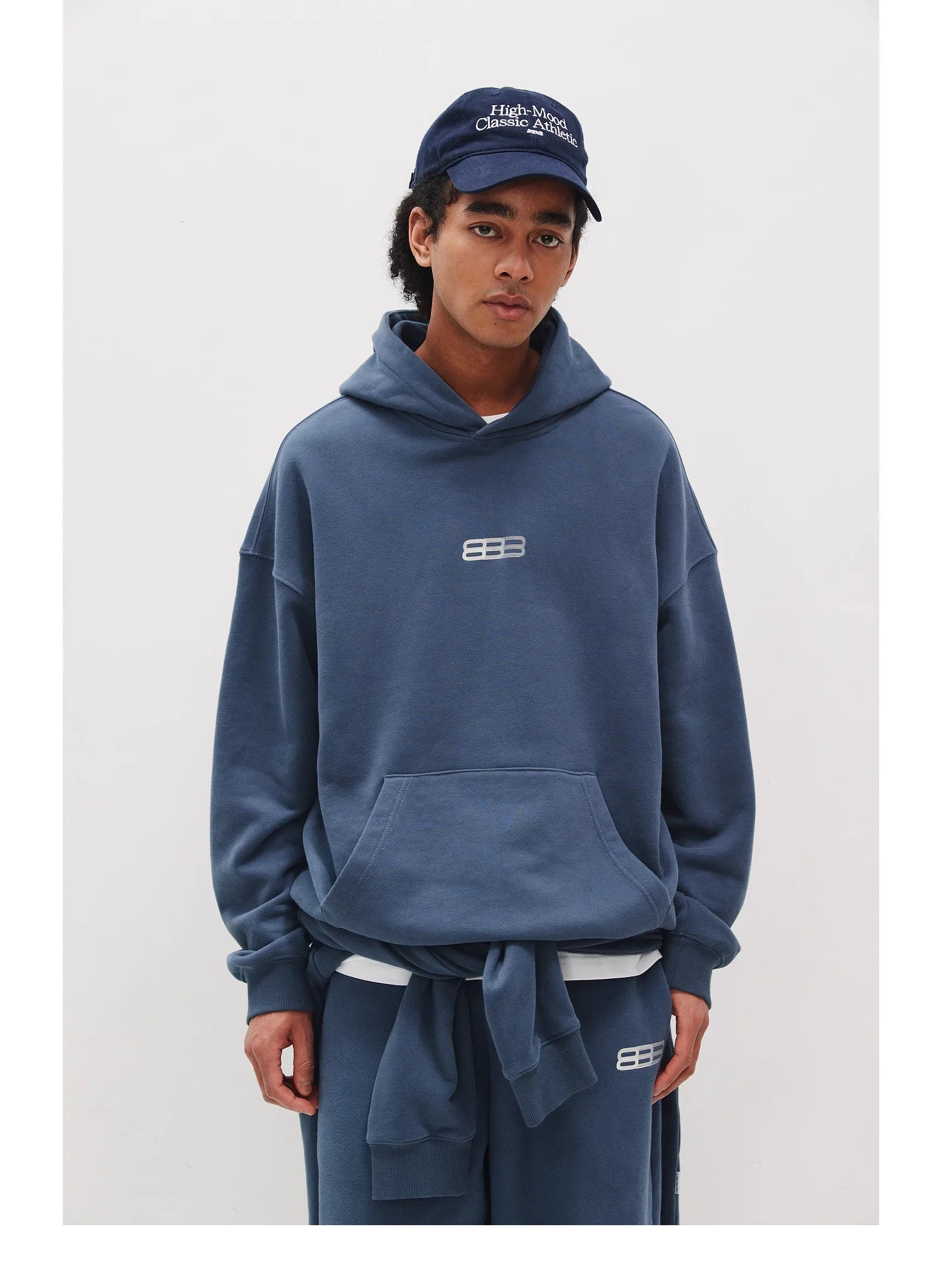 FPA Gradient Runway Graphic Hoodie Spring Casual Loose Heavy American Hoodie Coat For Men - ATFH