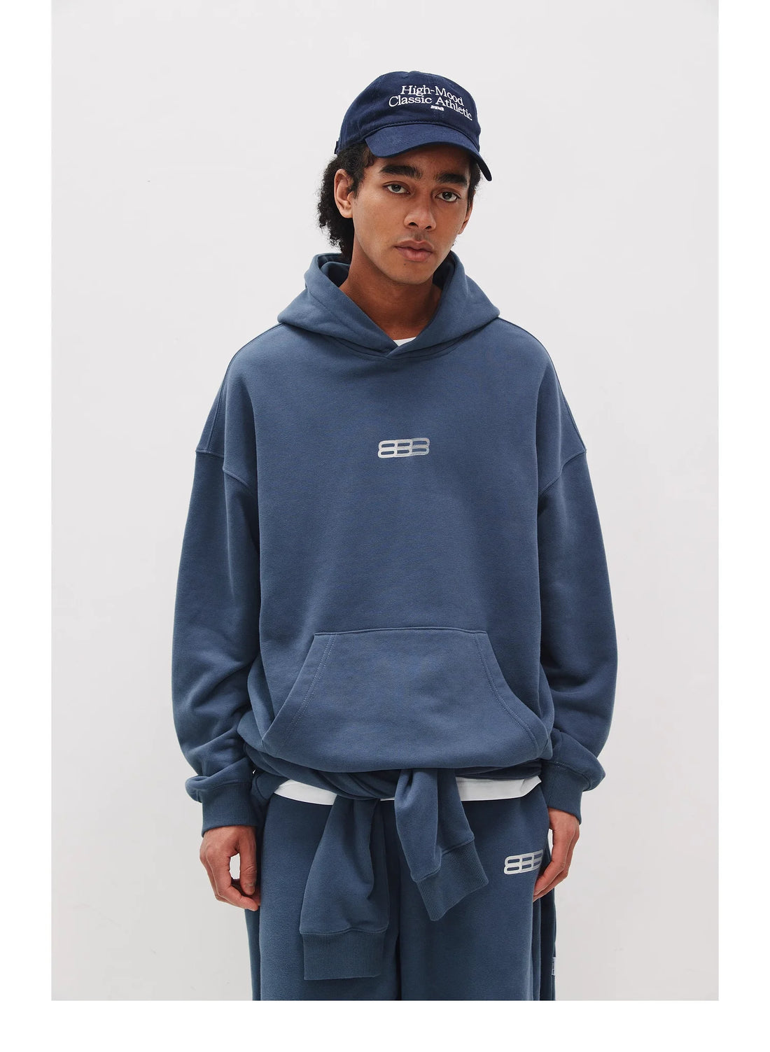 FPA Gradient Runway Graphic Hoodie Spring Casual Loose Heavy American Hoodie Coat For Men - ATFH