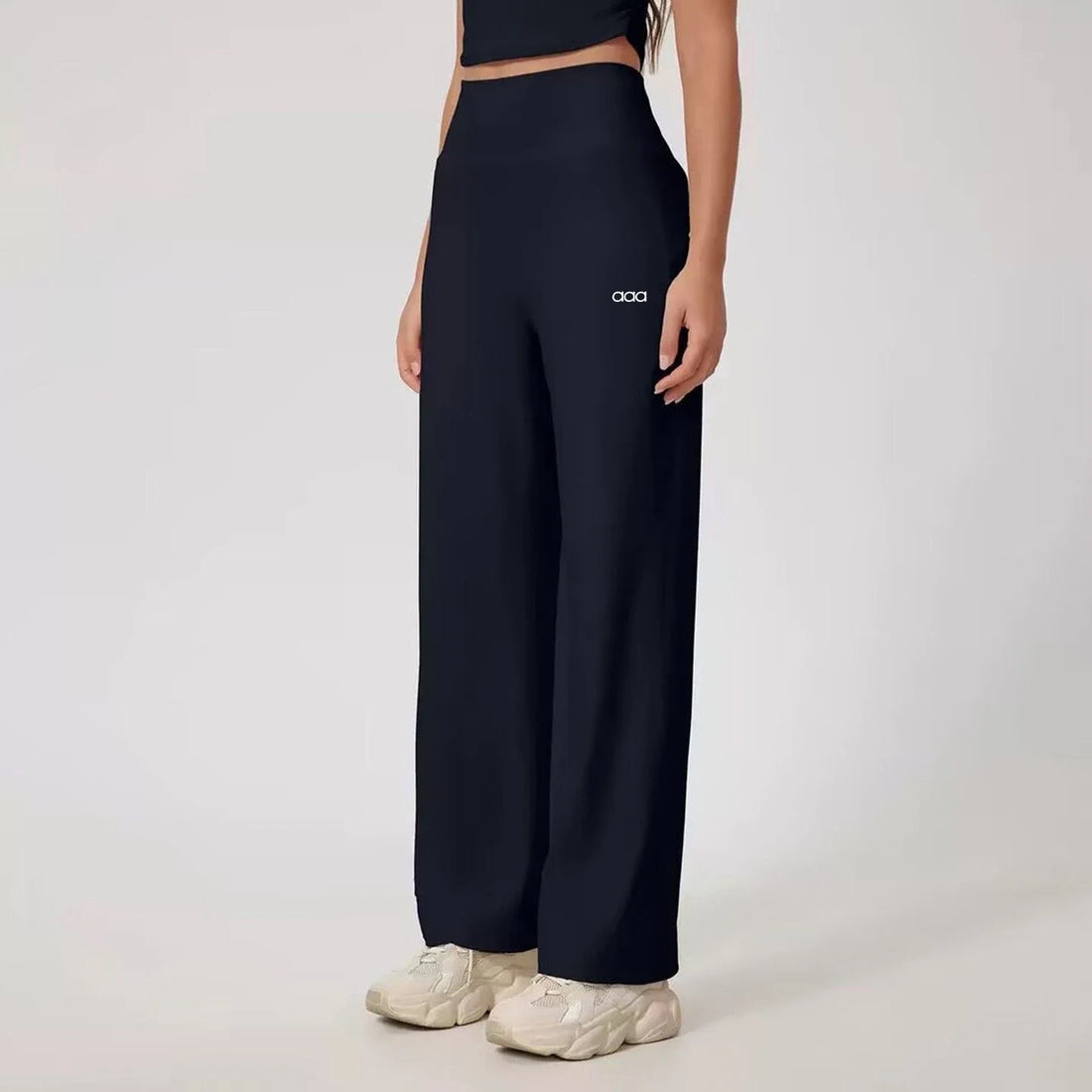 2026 Women's Four Seasons Leisure Sports Loose High Waist Wide Leg Yoga Fitness Quick Drying Pants