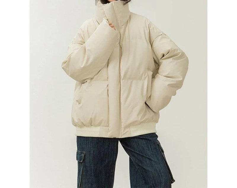 2025 New Cotton Jacket Women's Winter Short Cotton Jacket Thick Coat ATFH