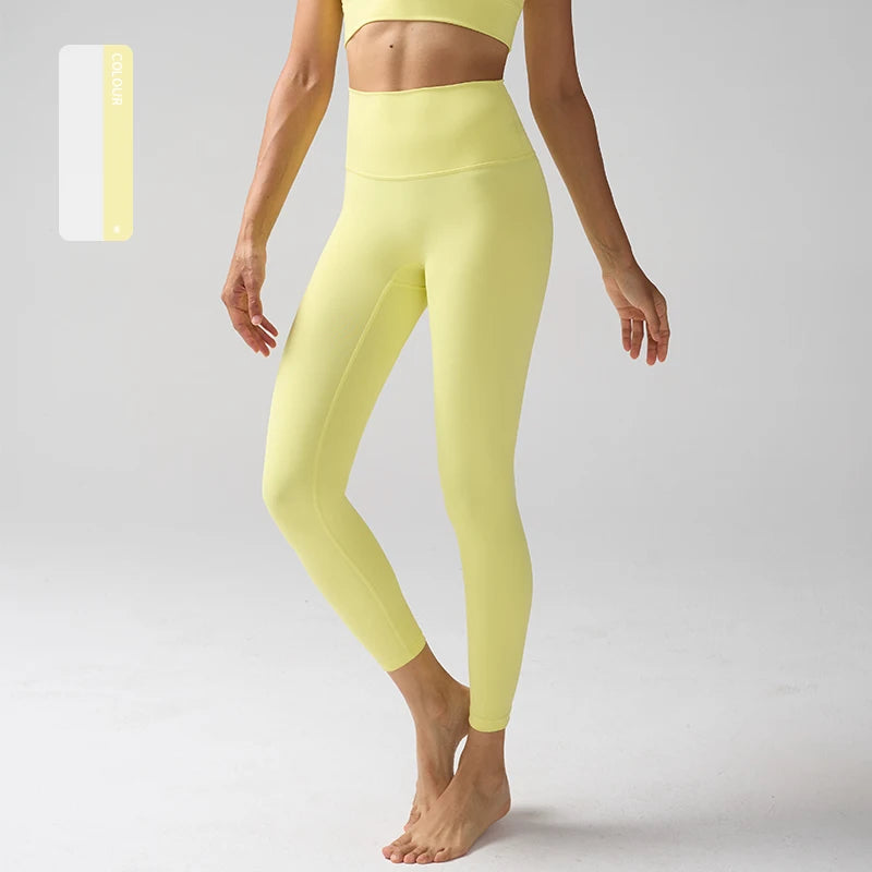 Four Seasons Sports Casual Yoga Pants Women's High-Waist Stretchy Peach Butt Sports Pants comfort Cycling Running Yoga Pants👖👏 - ATFH
