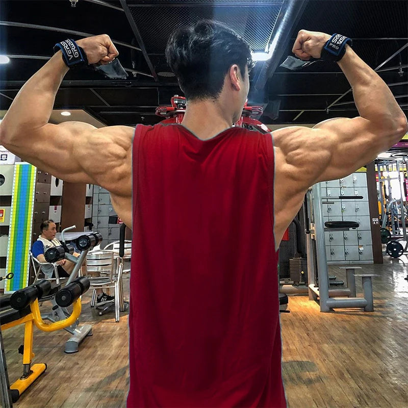 Brand Workout Sporting Stringer Clothing Comfortable Fashion Fitness Singlets Korean Gym Muscle Sleeveless Shirt Mens Tank Top