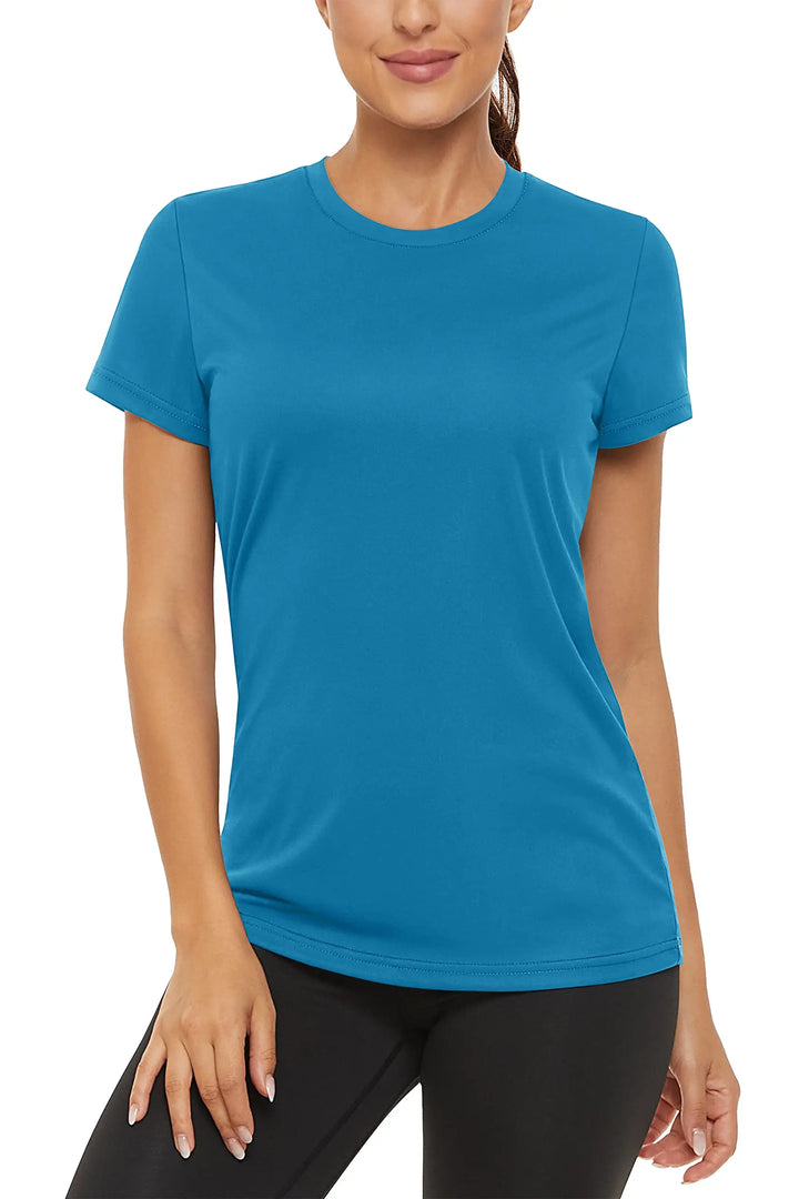 TACVASEN Summer Casual Performance T-shirts UPF 50+ Quick Dry Womens Sun Protection T-shirt Outdoor Running Swim Tee shirts Tops - ATFH