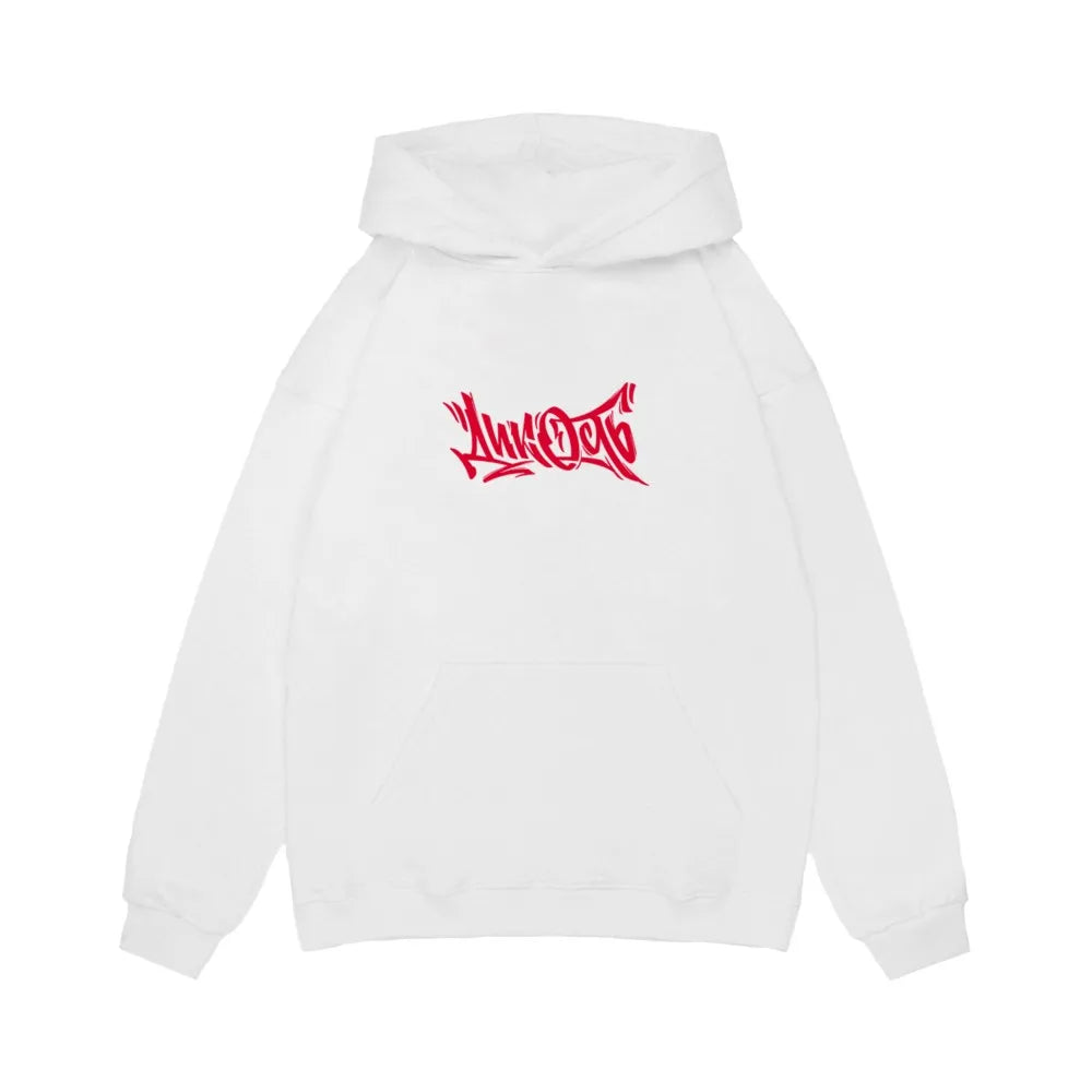 Y2K Hoodies Men Harajuku Hip Hop Graphic Print Loose Sweatshirts Letter Punk Rock Goth Clothes Top Goth Pants Streetwear - ATFH