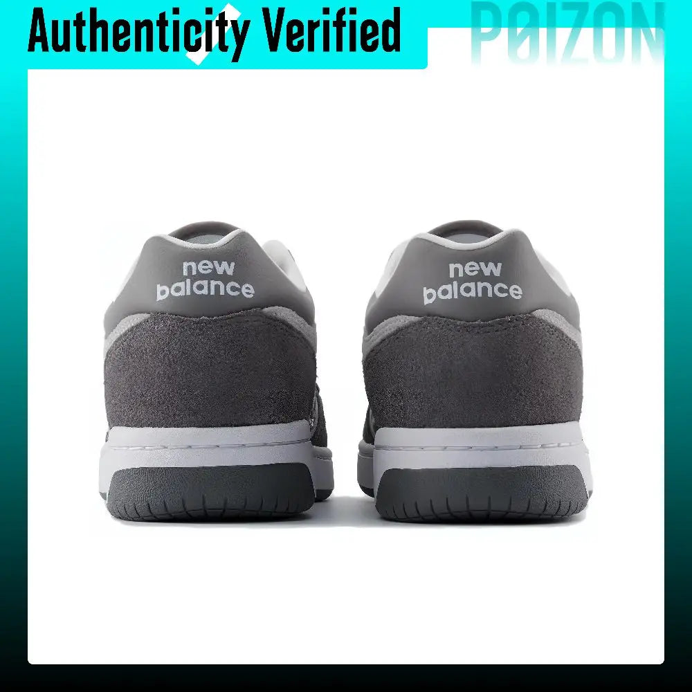 New Balance NB 480 Split Cow Leather, Artificial Leather Comfortable Lightweight Low top Skateboard Shoes Unisex BB480LEC