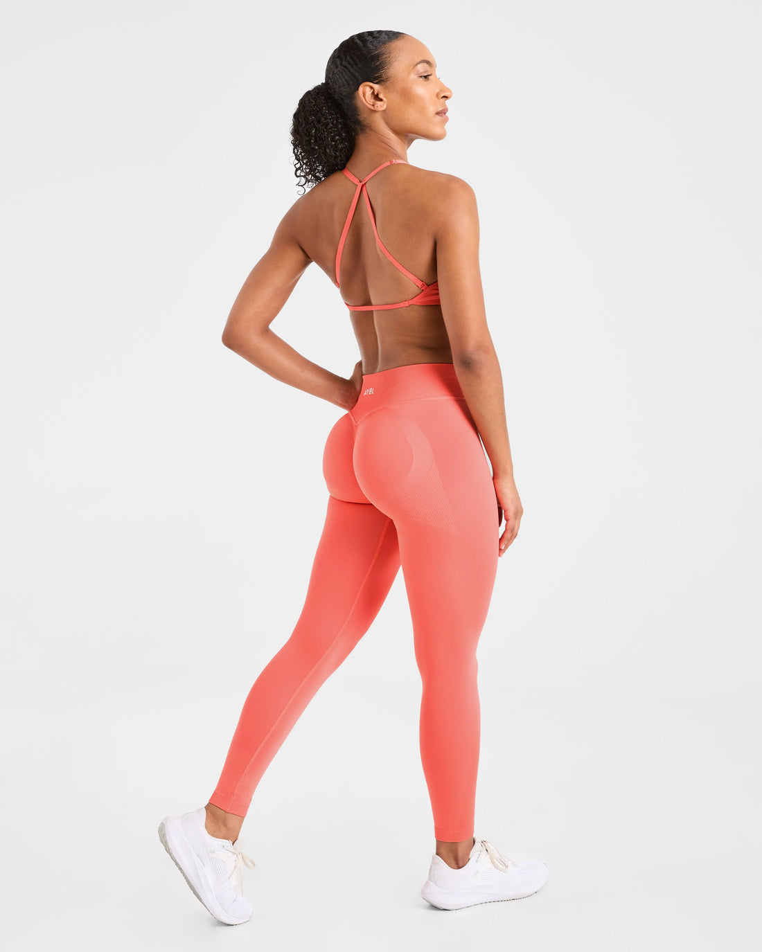2 Pieces Set Adapt Seamless Strappy Sports Bra Leggings Set Yoga Fitness Set Women Workout Running Sports Leggings Gym Suit - ATFH