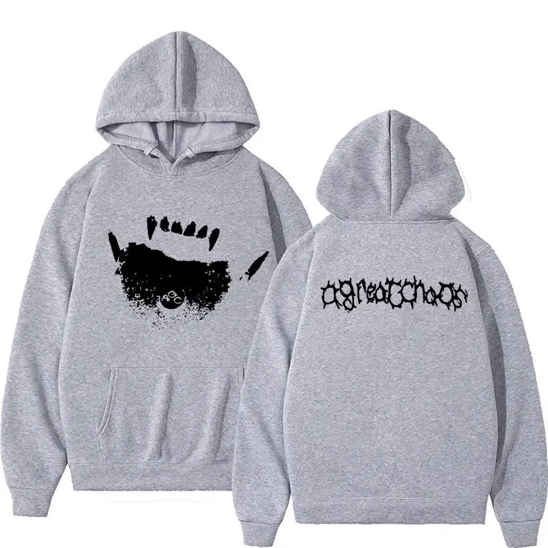 Ken Carson AGC Actual Hate Teen X Vamp Hoodie A Great Chaos Opium Merch Hoodies Men Women Harajuku Fashion Trend Y2K Sweatshirts - ATFH