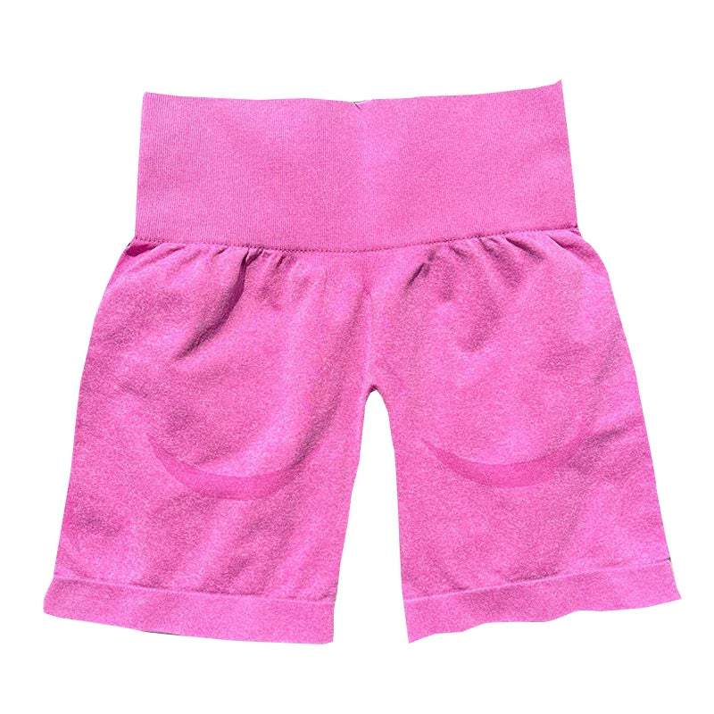 Contour Seamless Shorts for Women Yoga Shorts Push Up Booty Workout Gym Shorts Fitness High Waist Sports Short Women Clothing Tahsi Fashion House